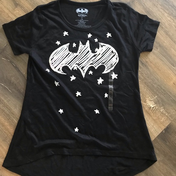 Girls Batman T-Shirt - Picture 1 of 3